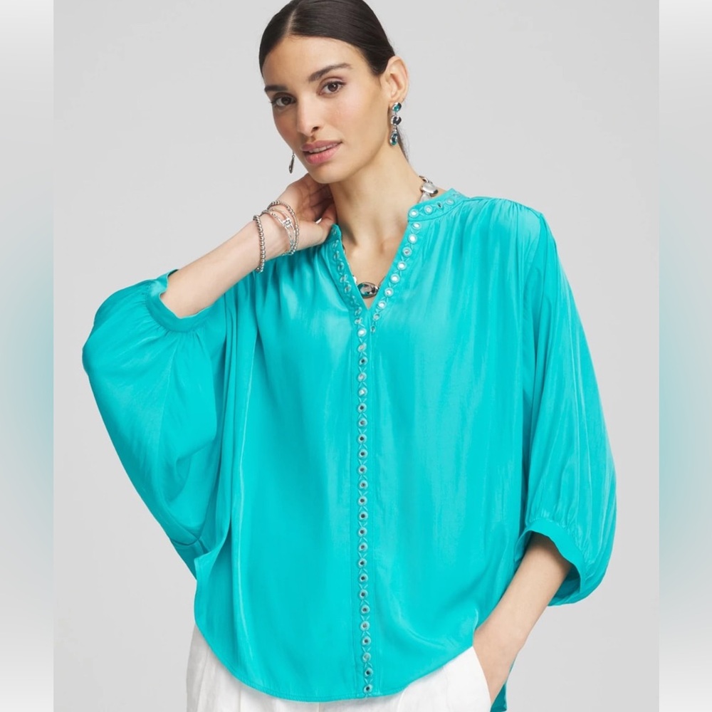 Batwing sleeve top Chico’s